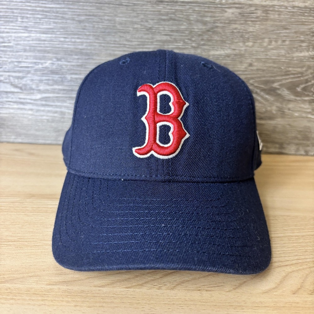 Boston Red Sox Hat Cap Strap Back Navy Blue MLB Baseball Mens New Era